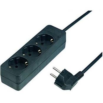 Rev 512332555 limitador de tensión 3 Salidas AC 230 V 1,4 m Negro