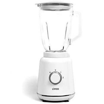 Batidora de Vaso Livoo 1.5L 800W Blanca