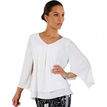 Frank Lyman Women's Off White Blouse 3XL Model 176335