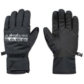 Quiksilver Guantes Cross para Clima Frío, True Black, Estándar Hombres