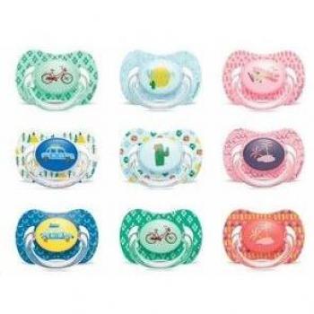 Suavinex Chupete Silicona Fisiológico Premium 6-18M