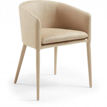 Kavehome Silla con brazos Harlan, Beige