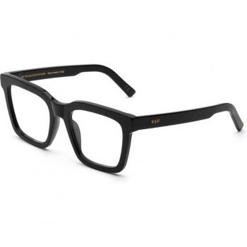 Retrosuperfuture AALTO OPTICAL SPOTTED HAVANA QBK Gafas Recetadas para Hombre, Armazones Negros, Lentes de 52 mm