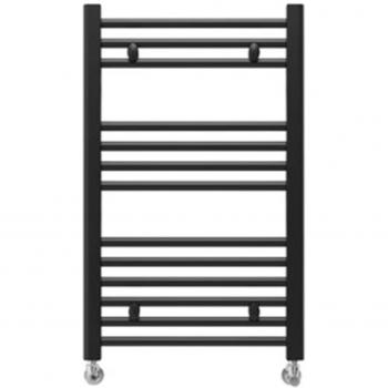 Toallero radiador 55 cm Ocean Fácula - Negro Mate