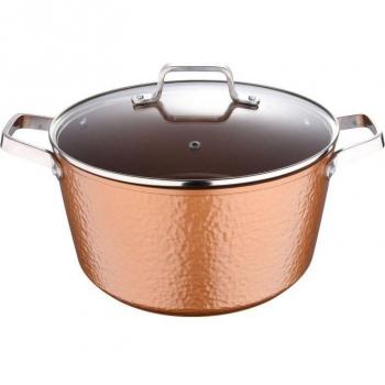 Cacerola San Ignacio Cobre Aluminio Forjado - Ø 24 X 10,4 Cm