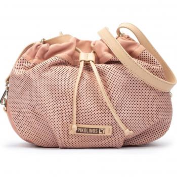 Bolso Pikolinos Ciudadela WHA-769 Melocotón - Bandolera de piel, estilo elegante y femenino