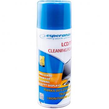 Espuma Limpiadora para Pantallas Esperanza ES119 LCD TFT 400 ml