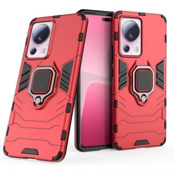 Funda Magnética Con Anillo Para Móvil Xiaomi Mi 13 Lite 5G - Carcasa Magnética Antigolpes Resistente Rígida Dura con Tecnología de Absorción de Golpes