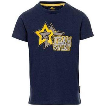 Trespass Quick Drying Graphic Camiseta, BLU Navy, 2-3 Anni para Niños