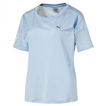 Puma a.c.e Malla Blocked – Camiseta, Mujer, 516761, Azul
