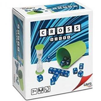 Cayro - Cross Dices - Juego de Palabras - Juego de Mesa - Desarrollo de Habilidades cognitivas e inteligencias múltiples - Juego de Mesa