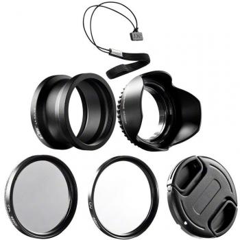 KIWIfotos LX5K - Juego de accesorios para cámaras Panasonic de 52 mm