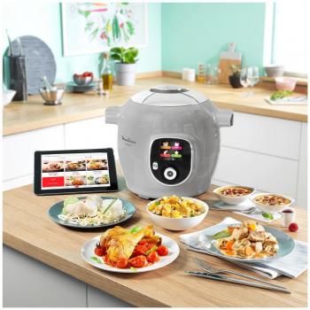 Robot de Cocina Moulinex CE854B10 6 L Olla de Vapor/Cocción Lenta