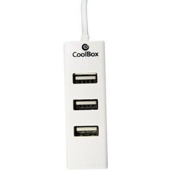 CoolBox HUBCOO190 - Hub USB 2.0 4 Puertos