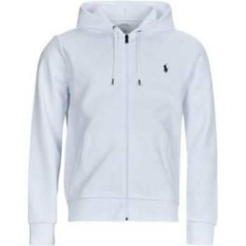 Polo Ralph Lauren Men's Full Zip Double Knit Tech Hoodie Sweatshirt in White - Size XL
