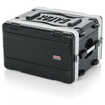 Gator 6U Shallow ABS Flight Case for Audio Equipment