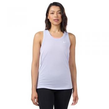 Camiseta de tirantes Nike Dri-Fit Regular Racerback para mujeres color morado tamaño L