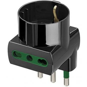 Fuente de Alimentación Multiswitch Vimar S17 + Adaptador Múltiple 2P17/11 P30 Negro