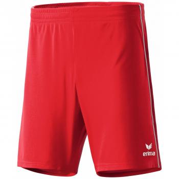 erima Shorts Classic - Pantalones cortos, color rojo, blanco, talla M