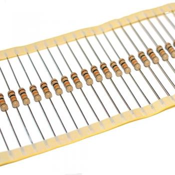 Resistencias carbono 20 x 18 Ohm 1 w/K -5% .