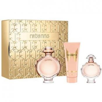 Paco Rabanne Olympéa Eau de Parfum 80 ml Gift Set with Body Lotion and Travel Spray