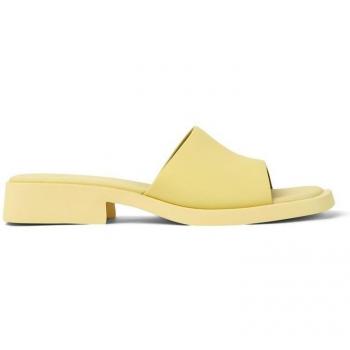 Sandalias de tacón de mujer amarillas Camper K201485-002-740