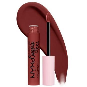 Lip Lingerie XXL Labial Líquido Con Acabado Mate Tono 08 - Straps Up 4 Ml, Larga duración, Fórmula Vegana