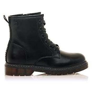 Botines Mustang MTNG 48092 Niña Negro - Botines de niña estilo militar en color negro con cremallera