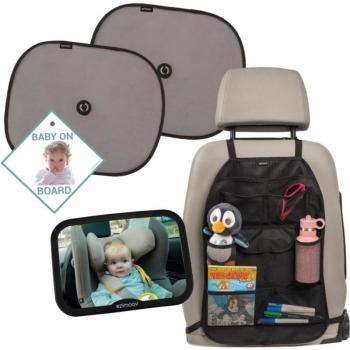 Ezi Travel Pack Set for Cars - Multi-functional Car Organizer and Accessories