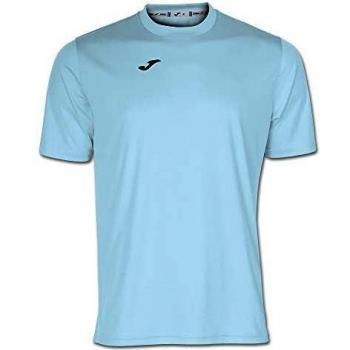 Joma Combi - Camiseta de Manga Corta, Hombre, Azul