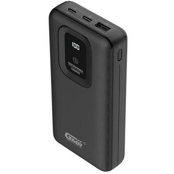 POWERBANK 25.000mAh con Micro USB, Tipo C y Lightning