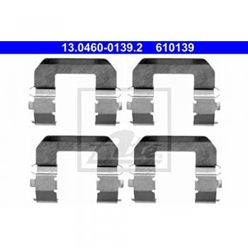 Kit de Accesorios para Pastillas de Frenos ATE 13.0460-0139.2 - Compatible con Hyundai Tucson, Coupe II y Kia Sportage II, Soul I, Magentis II