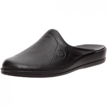 Rohde Jerry 2694 - Pantuflas de napa para hombre, color negro, talla 42