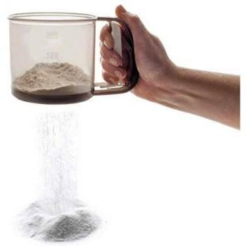 Lacor - 67025 - Cribador De Harina Acrilica 0,35 kg