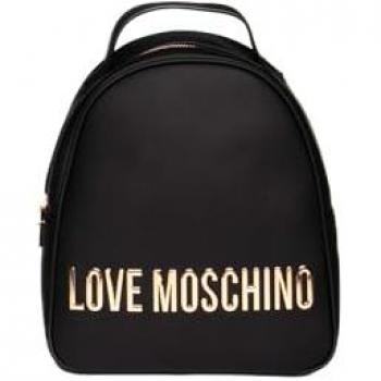 Love Moschino Black Backpack for Stylish Outfits, Size: ONE SIZE