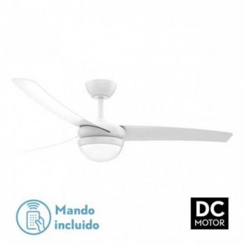 Ventilador de techo con luz LED y control remoto
