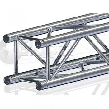 Truss Global F34 de 150 cm con conector cónico y soporte para lámparas, truss de 4 puntos