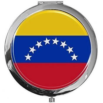 Espejo de bolsillo/Bandera la Venezuela/Ensanche doble