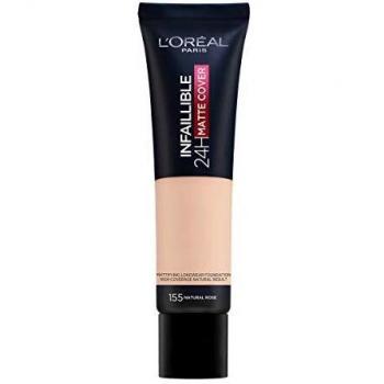 Infaillible 24H Matte Cover Foundation N. 155 Naturel Ros