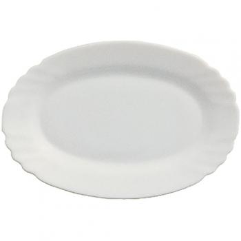 Bormioli Rocco Ebro Fuente Ovalada de Opal de 22 cm