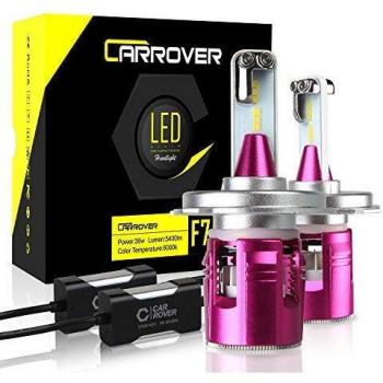 Startway H4 LED Faros Delanteros Bombillas de Coches 10800LM 6000K