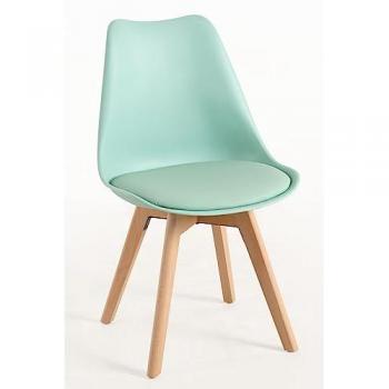 Pack 4 Sillas de Comedor Synk Basic - Color Celadón