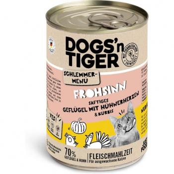 Dogs'n Tiger menú gourmet 6 x 400 g - Ave con pollo