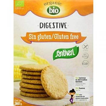 Gluten-Free Digestive Biscuits 2-Pack Bio 360g - Santiveri