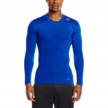 adidas TF Base LS Camiseta Interior, Hombre, Azul