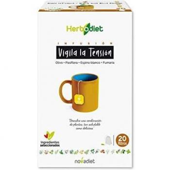 Novadiet Infusión Herbodiet Vigila Tu Tensión - 1 Paquete De 20 Filtros