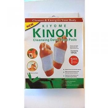 Kinoki Almohadillas desintoxicantes para pies, pegatinas exfoliantes para juanetes, spa, iones turmalina, masaje
