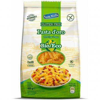 Fusilli de Maíz Orgánico Sin Gluten Sammills 400g
