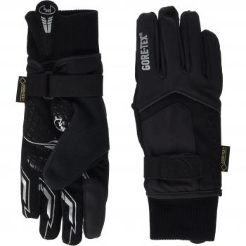 Roeckl Rigoli GTX - Guantes de ciclismo para invierno, largos, color negro, color negro, tamaño largo: 182 mm; ancho 203-229 mm