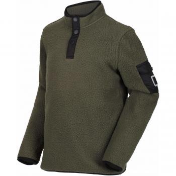 Regatta Melor - Forro Polar para niños, Infantil, Color Verde Oscuro, tamaño 5-6